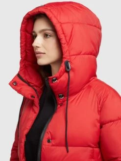 Khujo Winterjassen Winterjas Franee Dames Rood -Khujo Winkel c261ac885ddbbcbe7f931f0dddb6a536