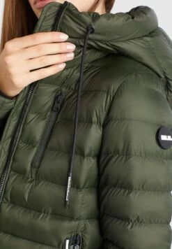 Khujo Winterjassen Winterjas Lovina Dames Kaki -Khujo Winkel c2a6db4066c52606959c33fcc1feb12d