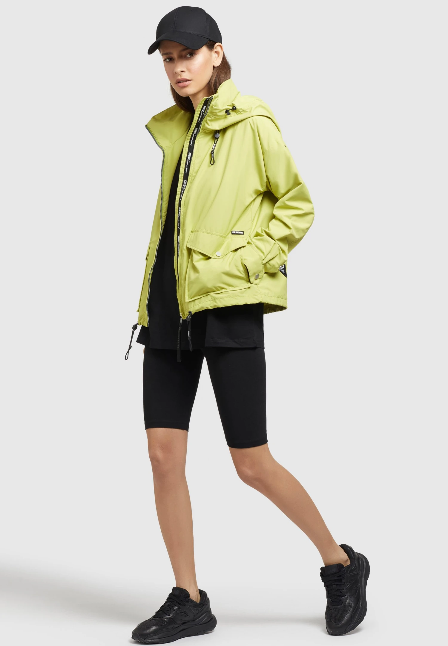 Khujo Blair - Jas - Giftgrün 4 Khujo Blair - Jas - Giftgrün - Afbeelding 2