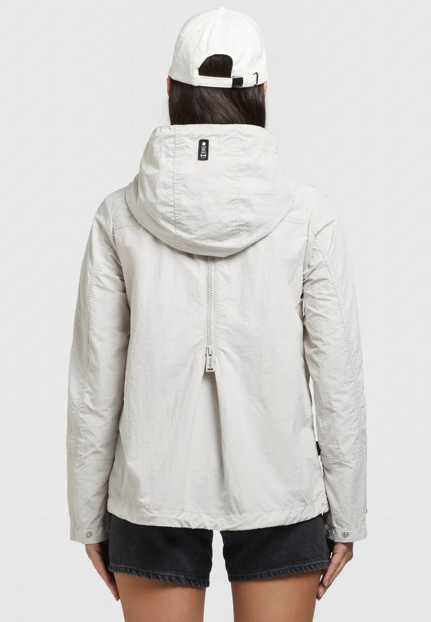 Khujo Zahira3 - Lichte Jas - Hellgrau 5 Khujo Zahira3 - Lichte Jas - Hellgrau - Afbeelding 3