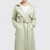 Khujo Garda - Trenchcoat - Blassgrün 1 Khujo Garda - Trenchcoat - Blassgrün -Khujo Winkel c57a5e5fe1f74ab7bdb9e82800671a1c