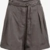 Khujo Shorts Loosefit Bandplooibroek Elida Dames Antraciet -Khujo Winkel ca5bd175c296e67effd1232ef9801c7c