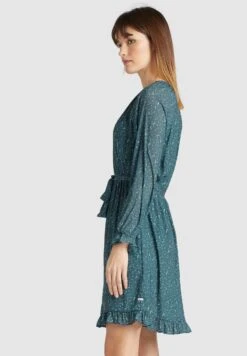 Khujo Medusa - Jurk - Grün -Khujo Winkel cbb80e5eb87f4f4f8177a3c83a993ad6