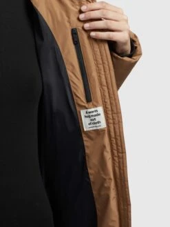 Khujo Wintermantels Wintermantel JILIAS3 Dames Lichtbruin -Khujo Winkel ce0279bd4360326853c66fe4cf7b0bbd