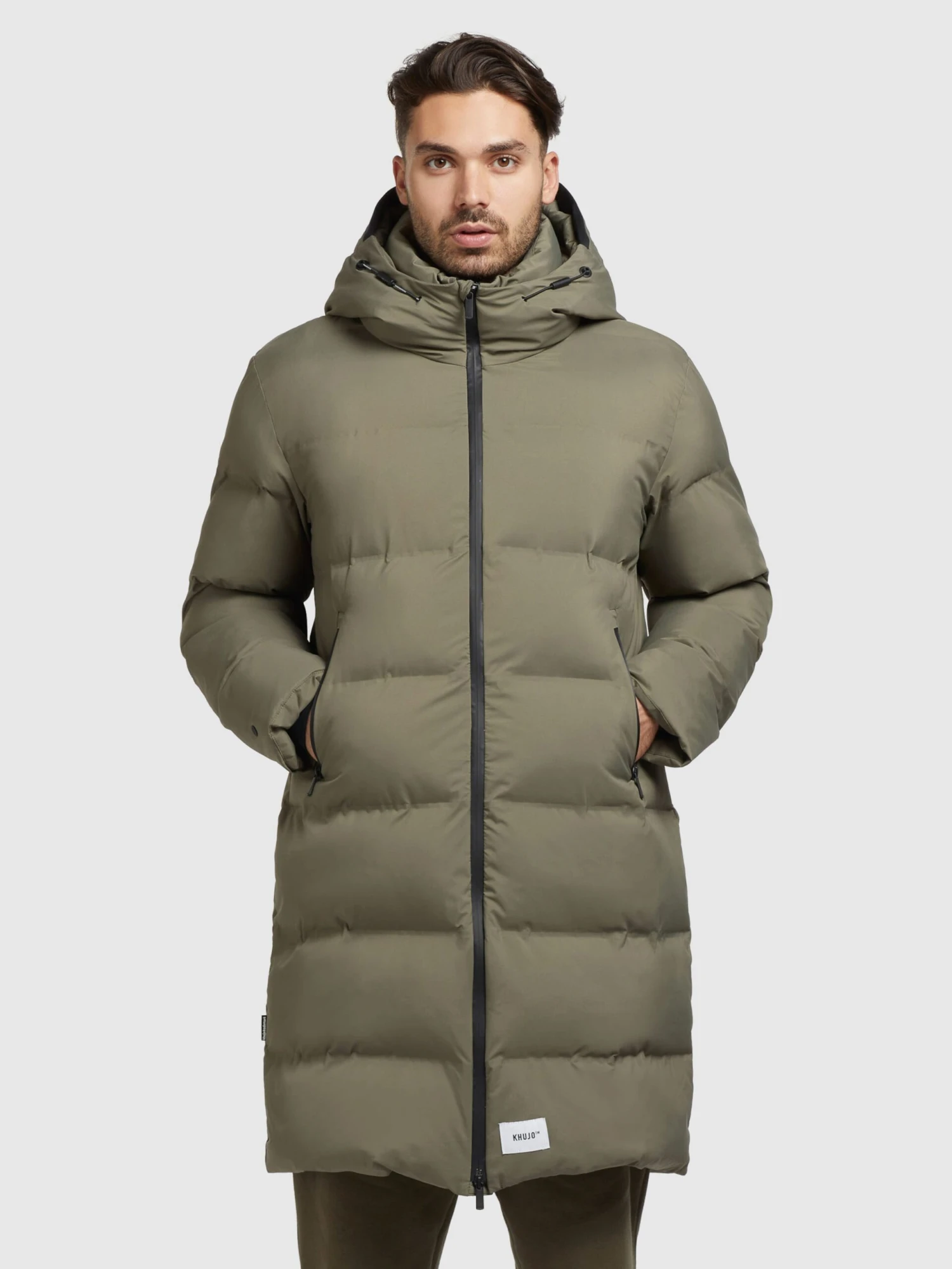 Khujo Wintermantels Winterjas Crew Heren Olijfgroen 4 Khujo Wintermantels Winterjas Crew Heren Olijfgroen - Afbeelding 2