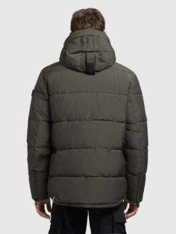 Khujo Winterjassen Winterjas Primero Heren Kaki -Khujo Winkel ced3bbb3852d390a0196895122286c7b