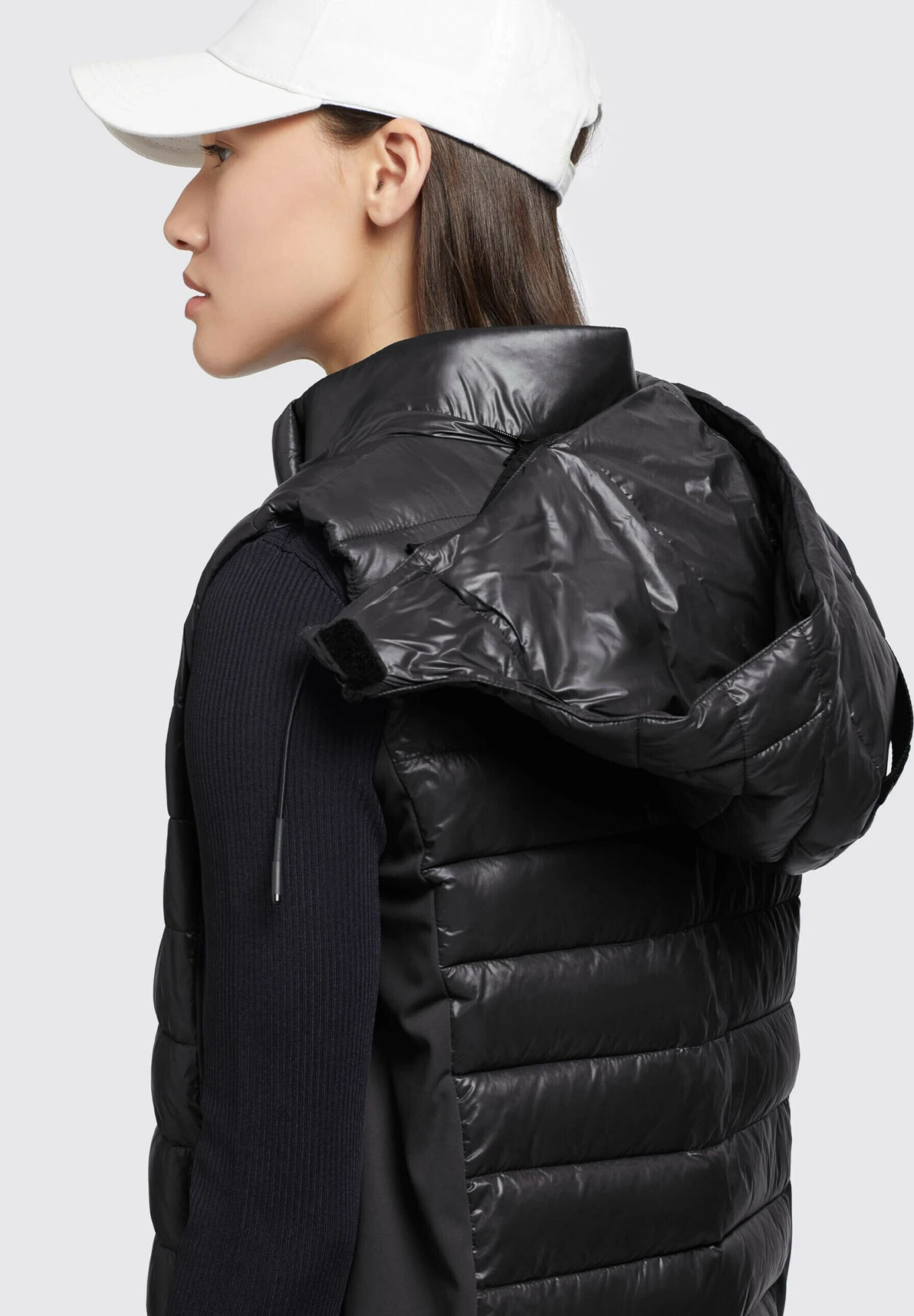 Khujo Becca Shiny - Bodywarmer - Schwarz 9 Khujo Becca Shiny - Bodywarmer - Schwarz - Afbeelding 7