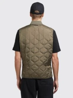 Khujo Bodywarmers Bodywarmer Liel Heren Olijfgroen -Khujo Winkel d0fce89c86a9b3ba3961174f98ade71f