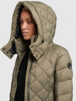 Khujo Tussenmantels Tussenmantel Aneth Dames Kaki -Khujo Winkel d1101ba0bb1737c14631085b0fe28e76