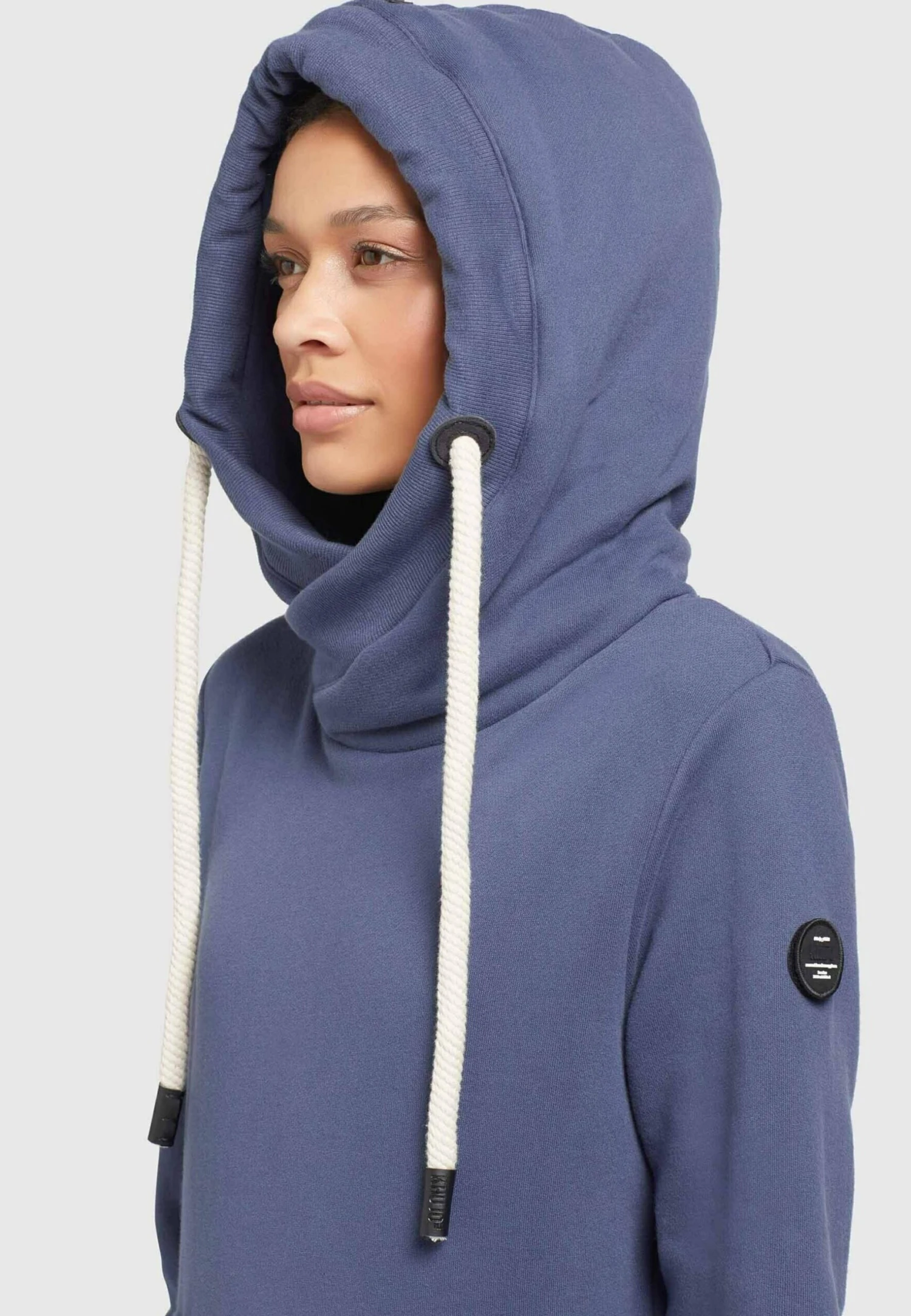 Khujo Rhabea - Hoodie - Dunkelblau 7 Khujo Rhabea - Hoodie - Dunkelblau - Afbeelding 5