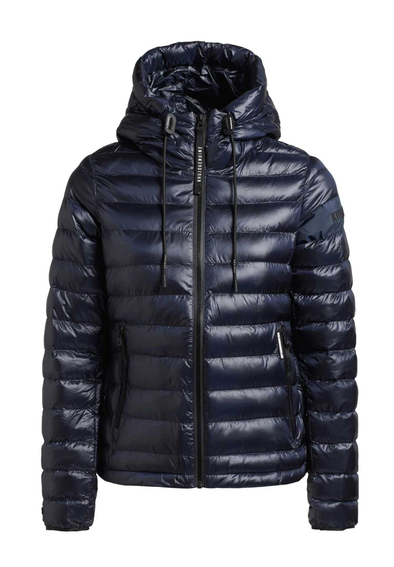 Khujo Lovina4 Shiny - Jas - Dunkelblau 10 Khujo Lovina4 Shiny - Jas - Dunkelblau - Afbeelding 8