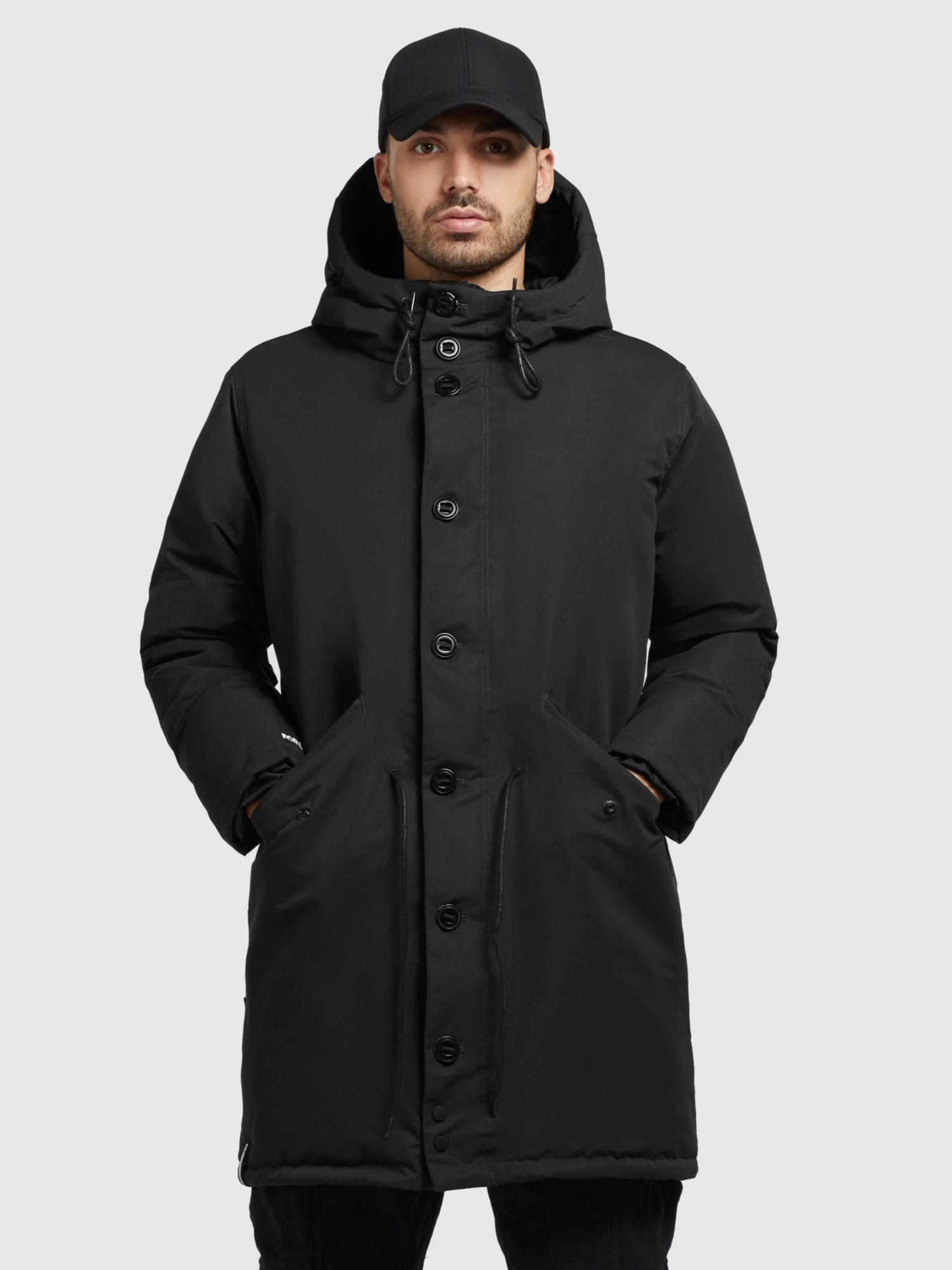 Khujo Parkas Winterparka Terra Heren Zwart 4 Khujo Parkas Winterparka Terra Heren Zwart - Afbeelding 2