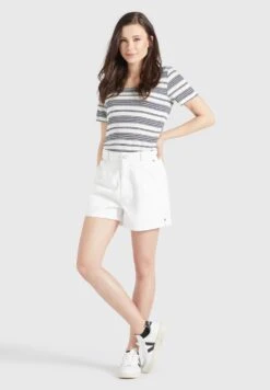 Khujo Jeans Loosefit Bandplooi Jeans Cambel Dames Wit -Khujo Winkel d3b7c5cd43a4b7b860094762bc4373e1