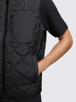 Khujo Bodywarmers Bodywarmer Liel Heren Zwart -Khujo Winkel d44db614bf6ee75a010155a0598201c9