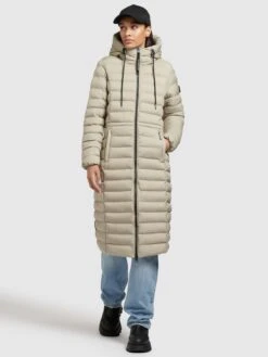 Khujo Wintermantels Wintermantel Mimi 2 Dames Pastelgroen -Khujo Winkel d6675757ae7c0dd69b89576f777ecc59