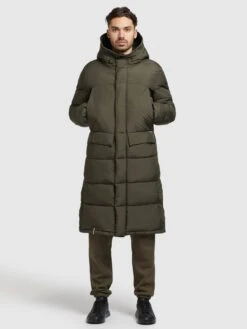 Khujo Wintermantels Winterjas Pato Heren Olijfgroen -Khujo Winkel d67447473777366d7e7245aa87a267ed