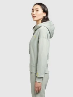 Khujo Longsleeves Shirt Dalia Dames Mintgroen -Khujo Winkel d90a94574f832b5b3287ac2fc9d3687e