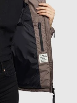 Khujo Winterjassen Winterjas Esila Dames Mokka -Khujo Winkel da1144aedf0e4247ee7f96309022e885