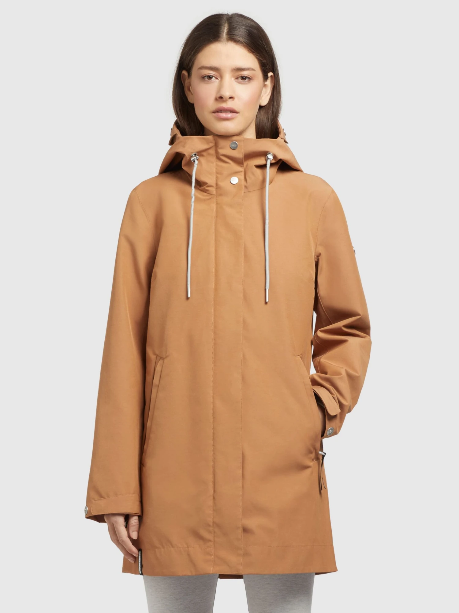 Khujo Tussenmantels Tussenmantel Artisa Dames Beige 4 Khujo Tussenmantels Tussenmantel Artisa Dames Beige - Afbeelding 2