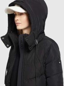 Khujo Wintermantels Wintermantel Huba Dames Zwart -Khujo Winkel da695981259070d5ed89658eaa1dd5bf