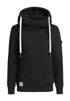 Khujo Rhabea - Hoodie - Schwarz -Khujo Winkel dab36ded842544a5a5880cd51556f0ea