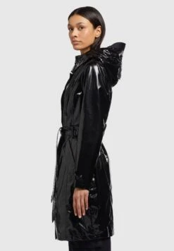 Khujo Alecia - Trenchcoat - Schwarz -Khujo Winkel db881289efe14f41adefaea26962dab8
