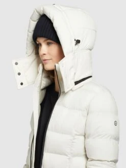 Khujo Wintermantels Wintermantel OLALLA MATT Dames Wolwit -Khujo Winkel dd6d34340ca57fd02b576e6494b22780