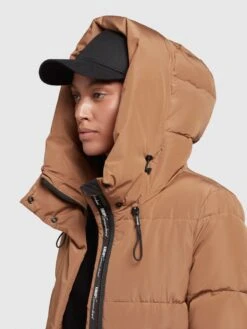 Khujo Wintermantels Wintermantel Soulani Dames Oker -Khujo Winkel df19c1ca01afc0693a075f61501c3a19