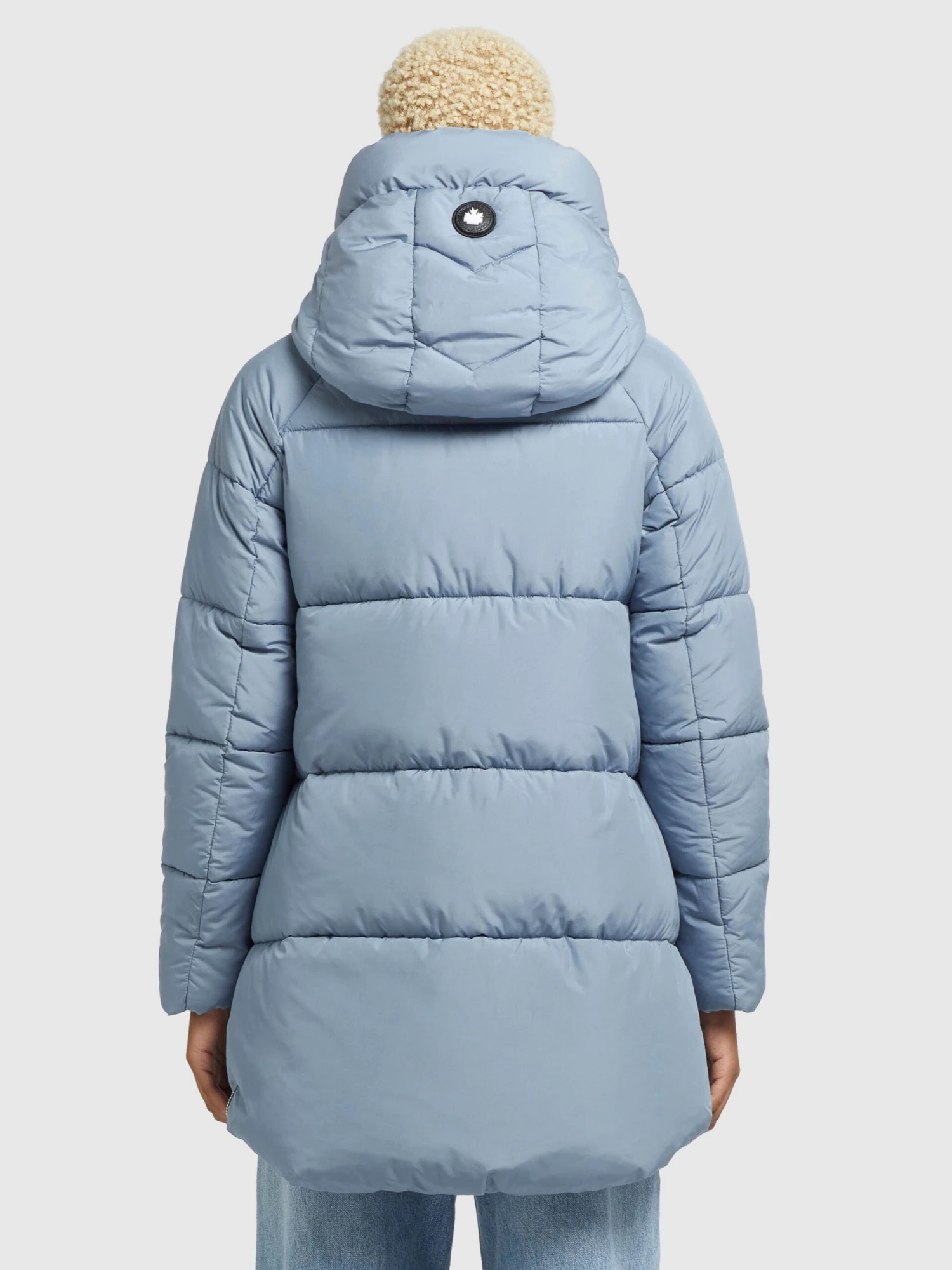 Khujo Tussenjassen Tussenjas Pheobe Dames Lichtblauw 6 Khujo Tussenjassen Tussenjas Pheobe Dames Lichtblauw - Afbeelding 4