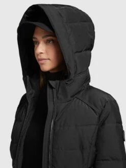 Khujo Korte Mantels Tussenmantel Amaray Dames Zwart -Khujo Winkel e0bec83621b46a8d1a335615919e0a87