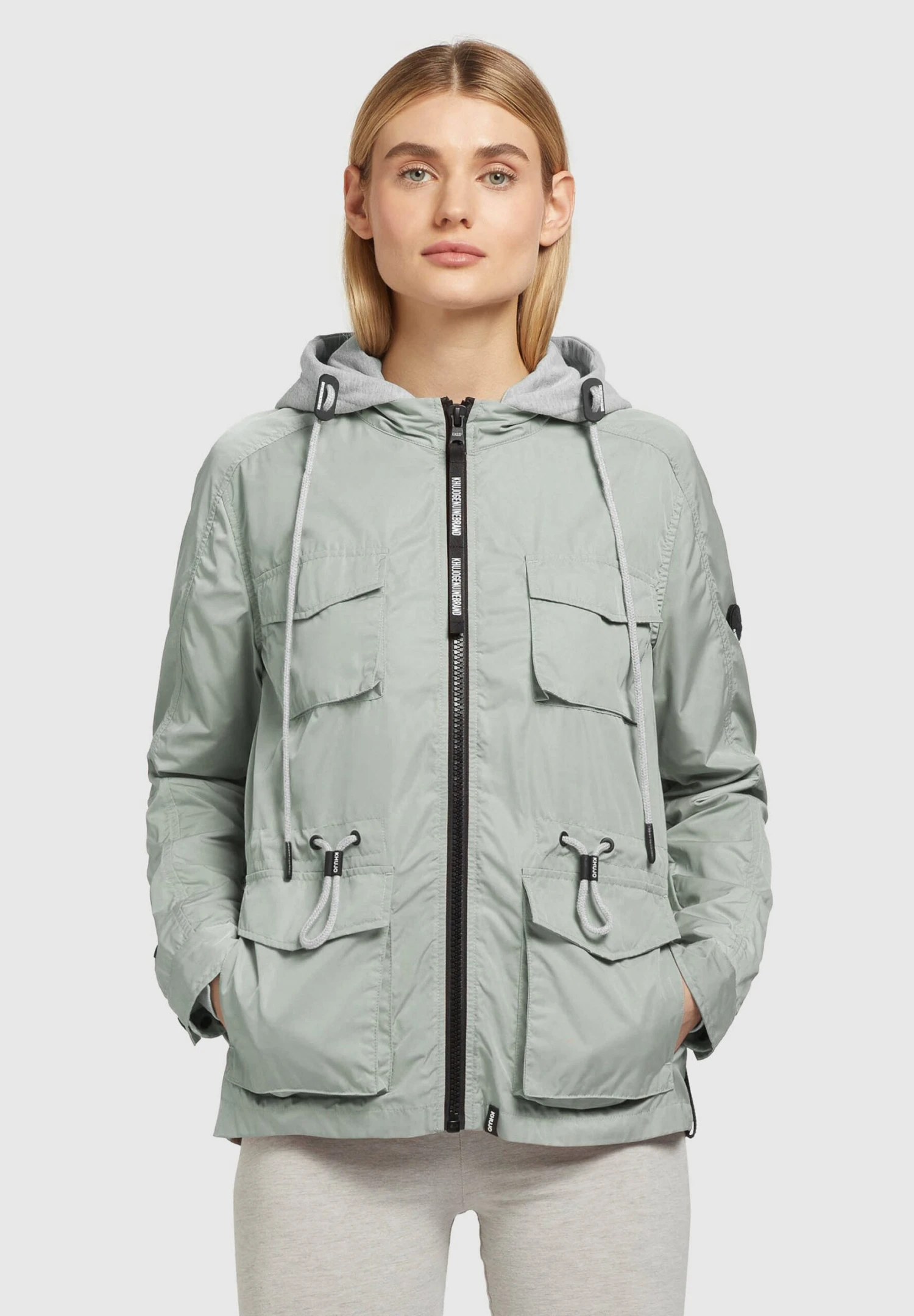 Khujo Flames - Lichte Jas - Blassgrün 3 Khujo Flames - Lichte Jas - Blassgrün