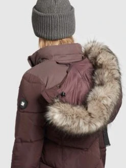 Khujo Winterjassen Winterjas Winsen Dames Bourgogne -Khujo Winkel e2c01d3d3b6c7c5a7ccb1dc2264d0810