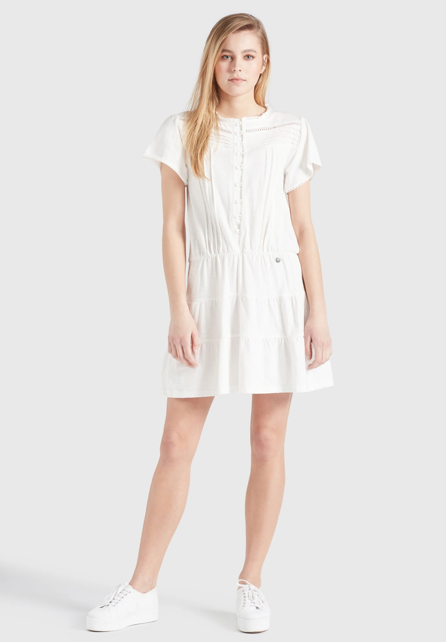 Khujo Kapua - Jurk - Weiß 8 Khujo Kapua - Jurk - Weiß - Afbeelding 6