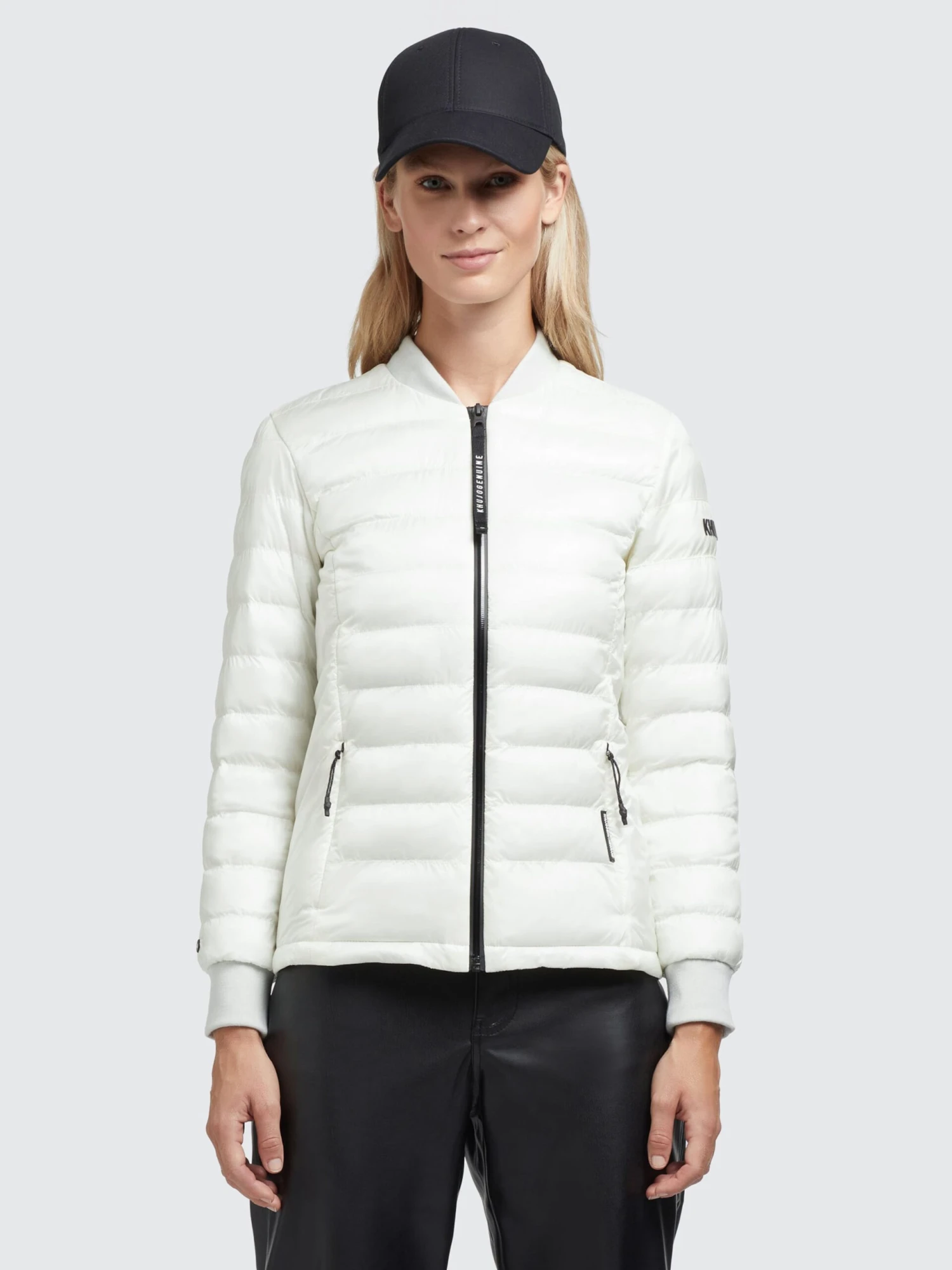 Khujo Tussenjassen Tussenjas Maude Dames Natuurwit 4 Khujo Tussenjassen Tussenjas Maude Dames Natuurwit - Afbeelding 2