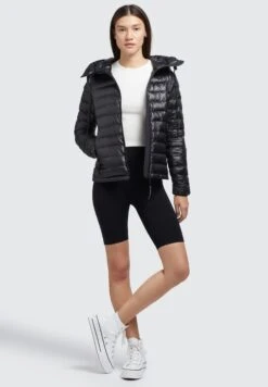 Khujo Lovina4 Shiny - Jas - Schwarz -Khujo Winkel e57ef827a6314f08bd7fc5e37b1d436f