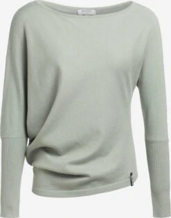 Khujo Fijngebreide Truien Trui Shea Dames Mintgroen