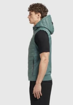 Khujo Wemo Matt - Bodywarmer - Türkis -Khujo Winkel e80c06e4927e4222855d5d8850674a8b