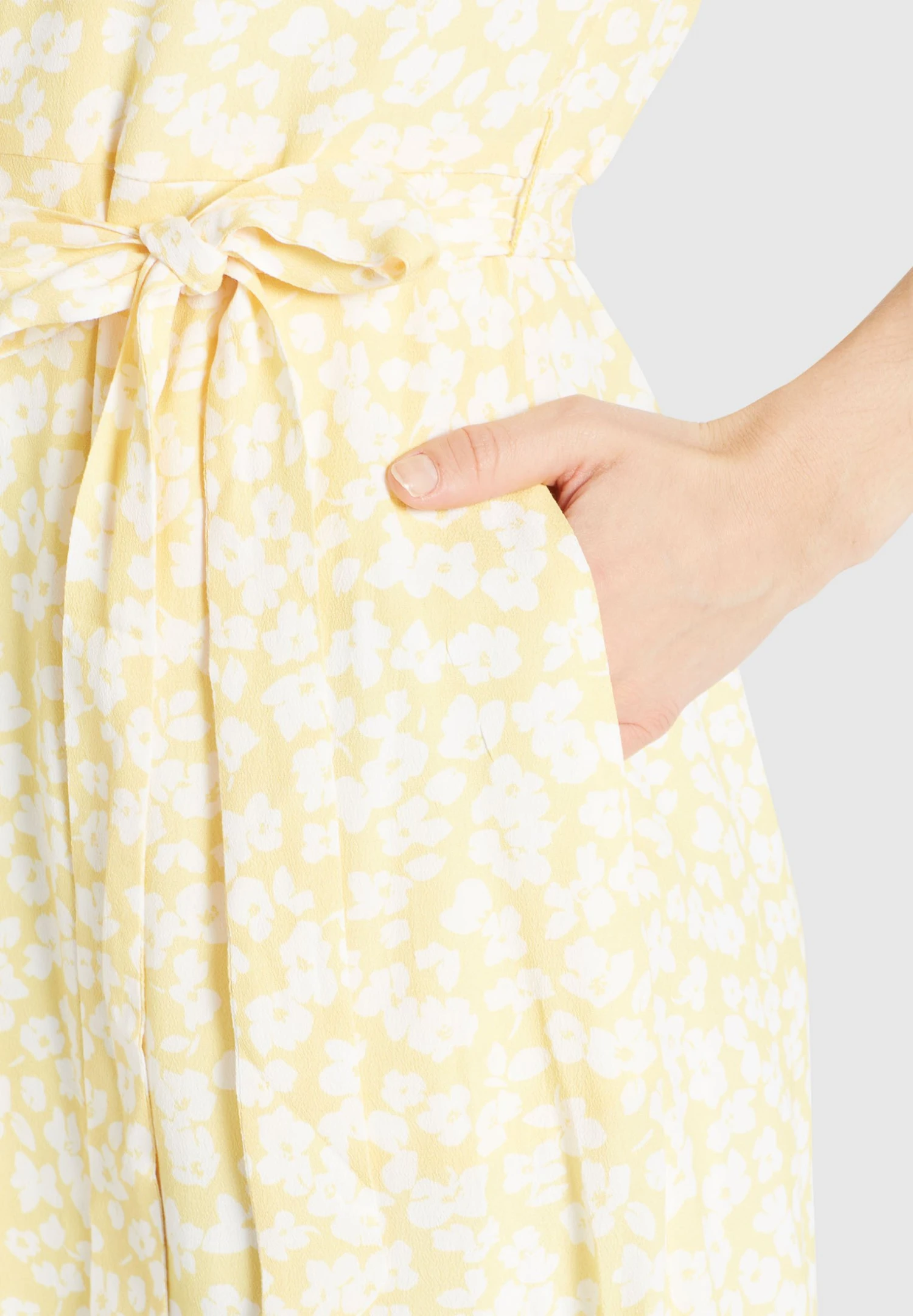 Khujo Goya - Blousejurk - Gelb-Weiß Geblümt 10 Khujo Goya - Blousejurk - Gelb-Weiß Geblümt - Afbeelding 8