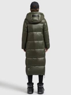 Khujo Wintermantels Wintermantel Melona Dames Kaki -Khujo Winkel eb9cf442e584a60d3818331753ef604b