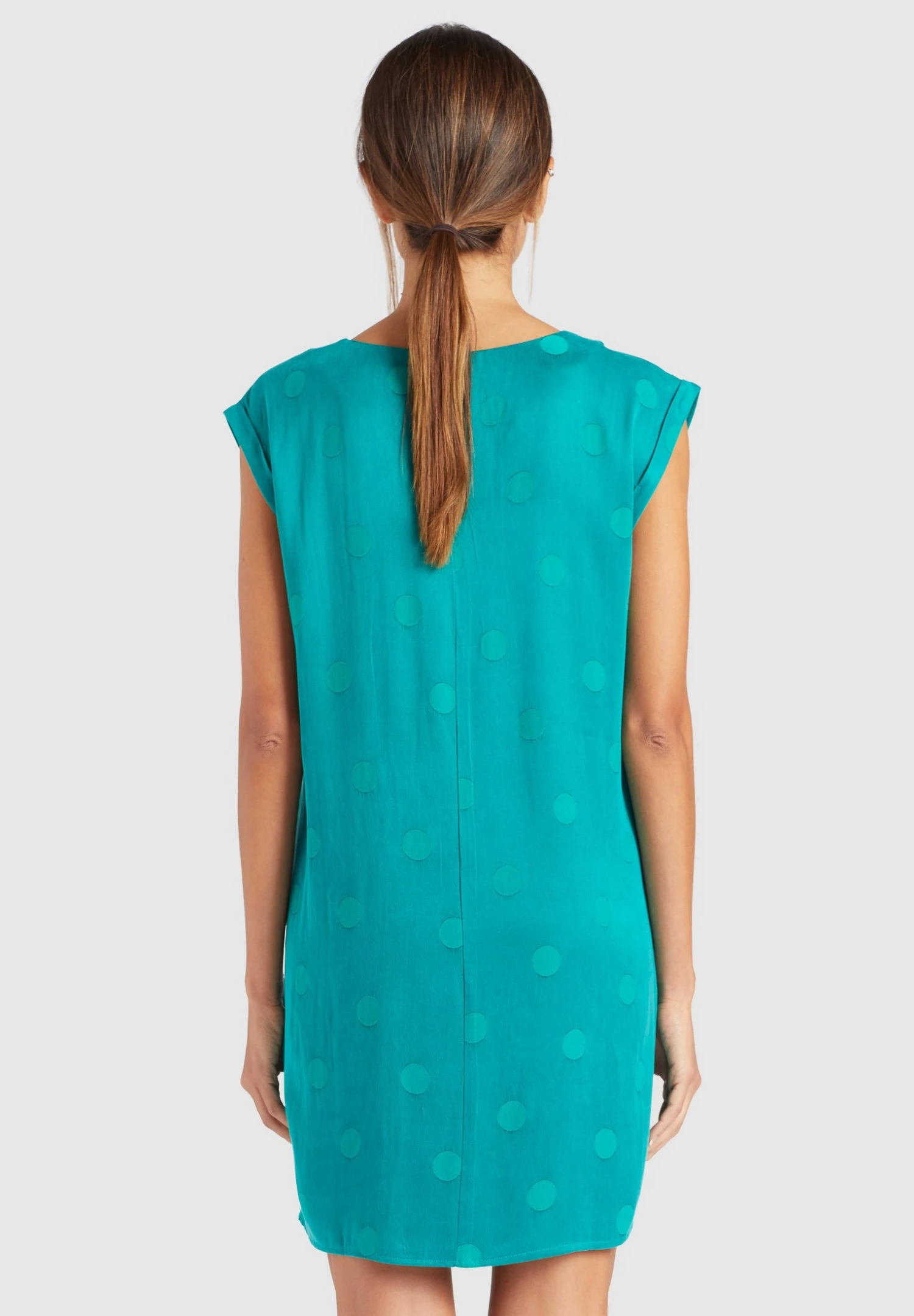 Khujo Margarita - Jurk - Türkis 5 Khujo Margarita - Jurk - Türkis - Afbeelding 3