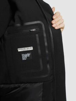 Khujo Wintermantels Winterjas Carl Heren Zwart -Khujo Winkel eccf70e855c2cb5217a5fc5d7a04f4d8