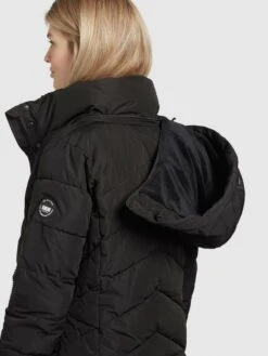 Khujo Wintermantels Wintermantel Delinas Dames Zwart -Khujo Winkel ee03831970f89c7eb0782d5096101e1d