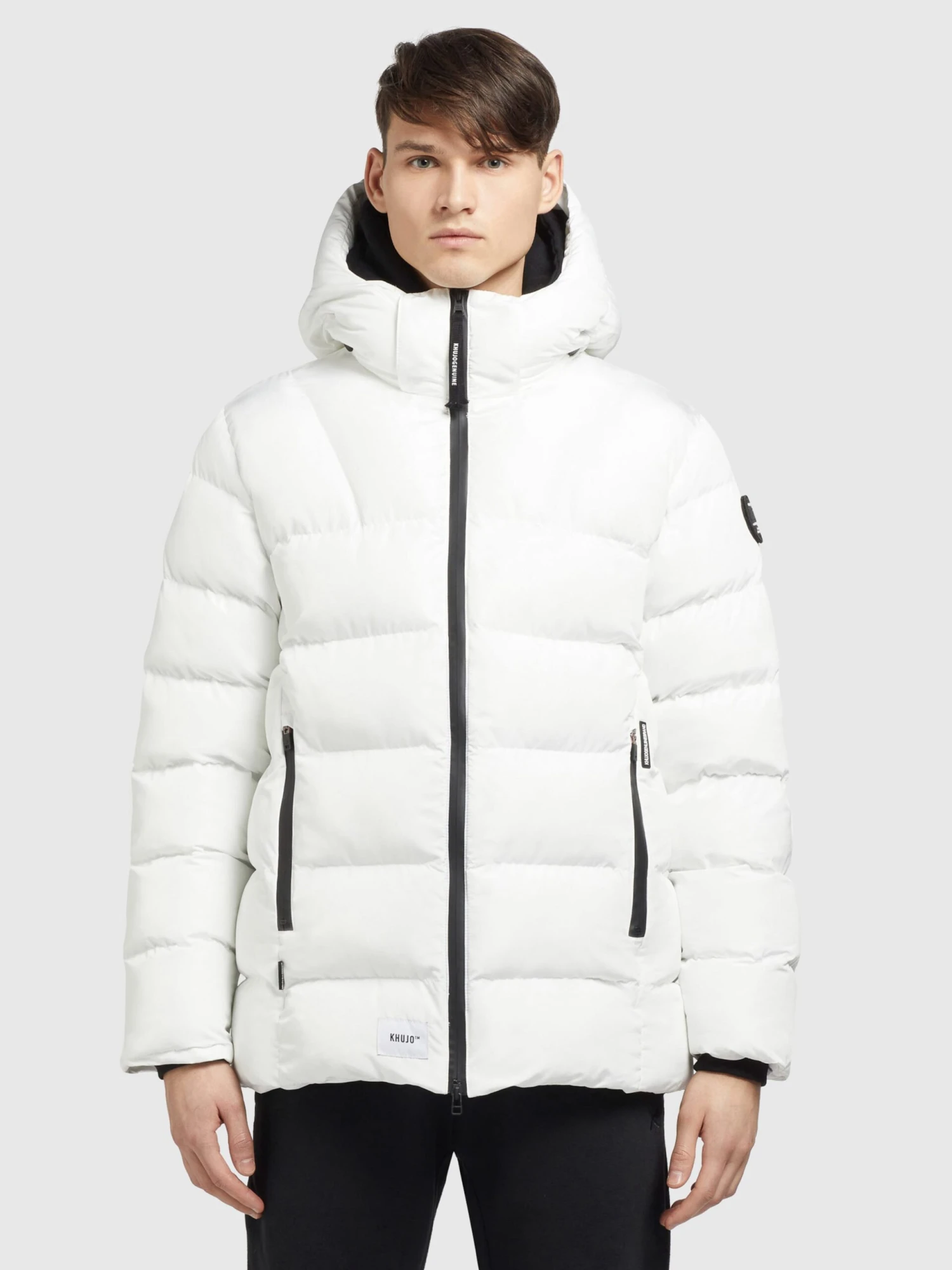 Khujo Winterjassen Winterjas Sumo Heren Wit 4 Khujo Winterjassen Winterjas Sumo Heren Wit - Afbeelding 2