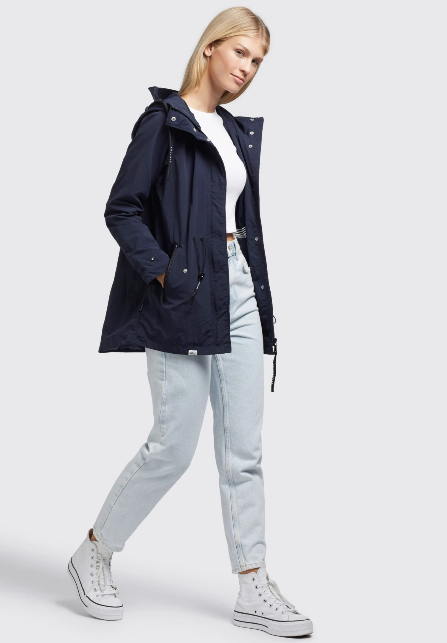 Khujo Caima2 - Parka - Dunkelblau 6 Khujo Caima2 - Parka - Dunkelblau - Afbeelding 4