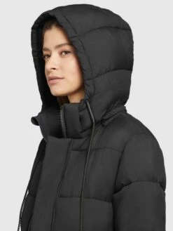 Khujo Wintermantels Wintermantel Word Dames Zwart -Khujo Winkel f09453150496f5a369bb16395ca26843