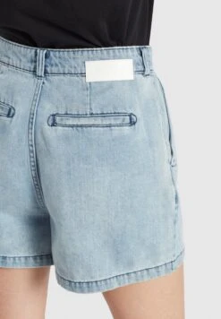 Khujo Jeans Loosefit Bandplooi Jeans Cambel Dames Blauw -Khujo Winkel f23405f80084655c58096a4e6cb437f7