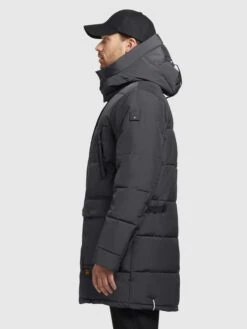 Khujo Winterjassen Winterjas Vivas Heren Donkergrijs -Khujo Winkel f290bb8de8dd030b67983b665be2a3b5