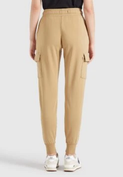 Khujo Sweatpants Tapered Cargobroek Staci Dames Beige -Khujo Winkel f4cb47b247523e82ced39e5fa945190e