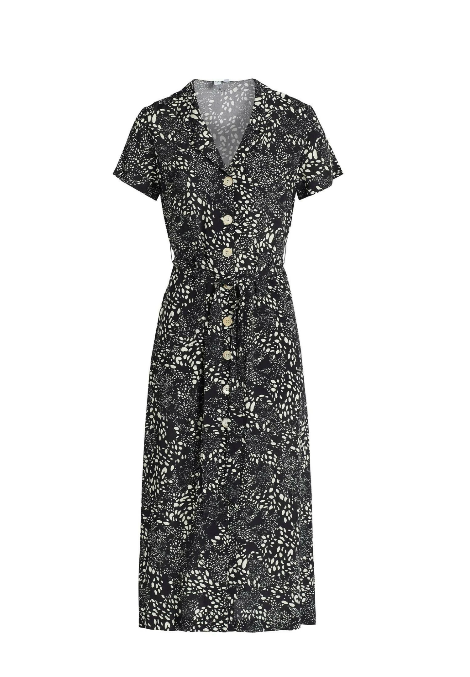 Khujo Goya - Blousejurk - Schwarz Weiß Gemustert 11 Khujo Goya - Blousejurk - Schwarz Weiß Gemustert - Afbeelding 9