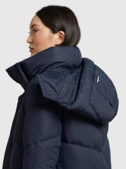 Khujo Wintermantels Wintermantel Torino 3 Dames Donkerblauw -Khujo Winkel f8850677c34c6a7638ed9636ab84dd20